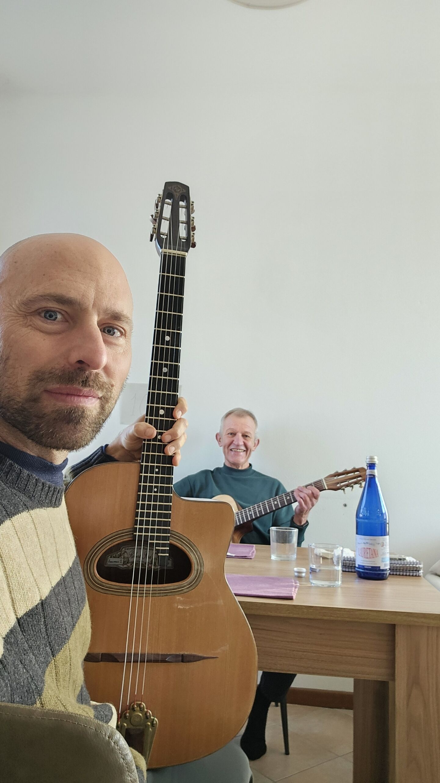 Homestay guitar session with Dario Napoli